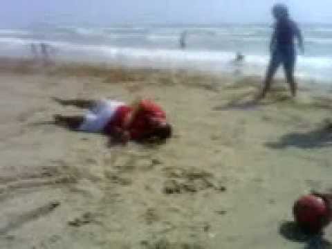 caidas en la playa bagdad