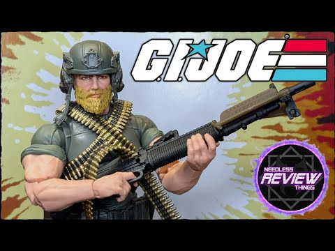 GI Joe Classified Series Retro Cardback Rock N' Roll Action Figure Review