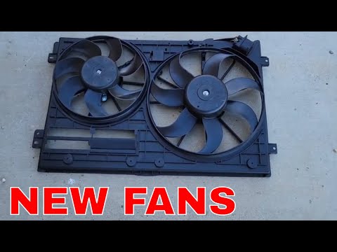 mk5 mk6 VW Jetta TDI fan replacement
