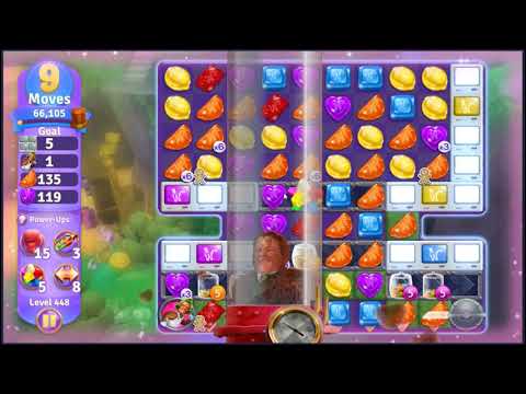 Wonka's World of Candy Level 448 - NO BOOSTERS + FULL STORY 🍫 | SKILLGAMING ✔️
