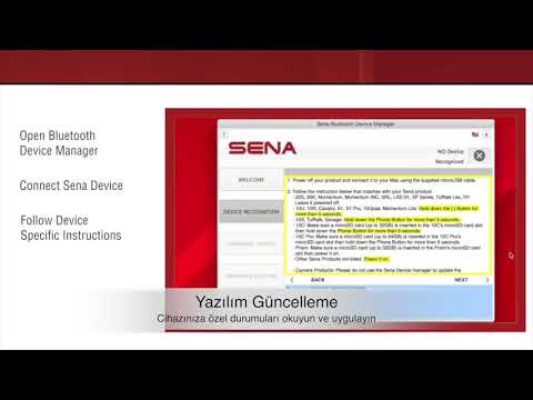 SENA DEVICE MANAGER TÜRKÇE ALT YAZILI