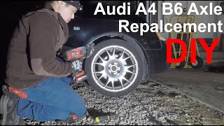 Audi A4 B6 Quattro Front Axle Repair Complete Walkthrough Guide