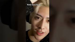 Ricky makeup vs ricky No make up 👺❤️@ZB1_official #Rickyzb1