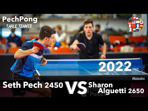 Seth Pech vs Sharon Alguetti 2022 Presper Financial Architects Open