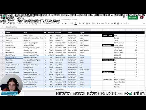 Dream Team: Live! 01/26 - EX Skills