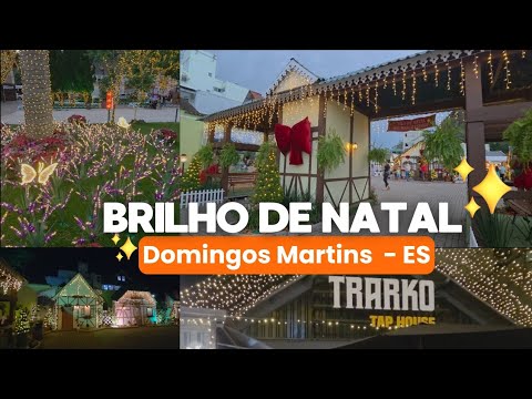 ✨️🌲Domingos Martins no Brilho de Natal: a cidade mais linda do Espírito Santo?🎅🍃