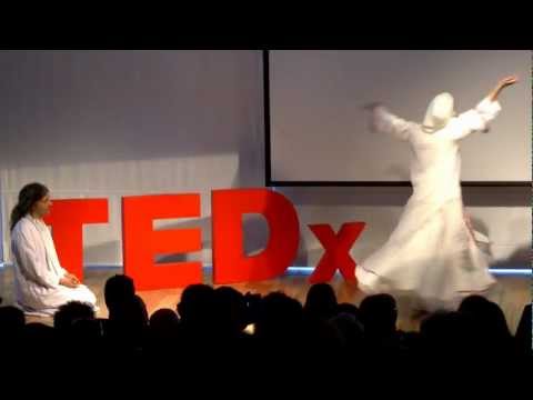 Whirling Dervish: The mystical dance of the Sufis: Ora and Ihab Balha at TEDxJaffa