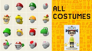 Super Mario Maker 2 - All Costumes Collected