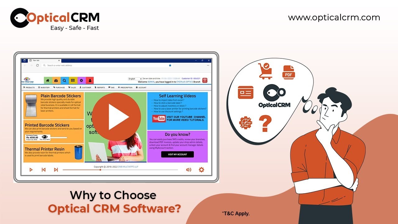 Why to Choose Optical CRM Software?