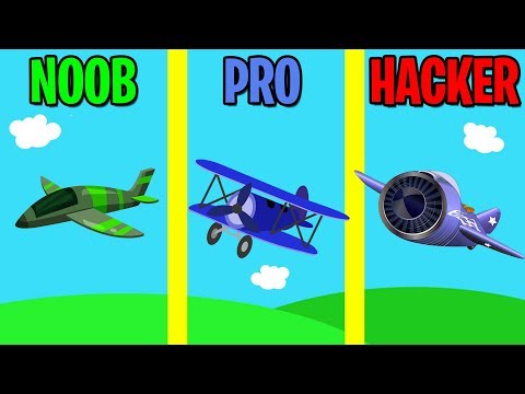 NOOB vs PRO vs HACKER in Merge Plane!