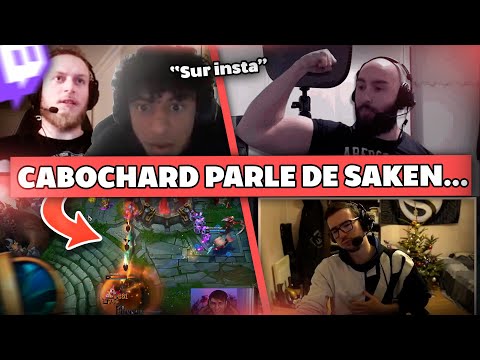 CABOCHARD AVOUE UN FAIT SUR SAKEN, WAKZ ARRÊTE LOL - Best of LoL #430 Réactions