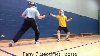 parry 7 (septime) riposte