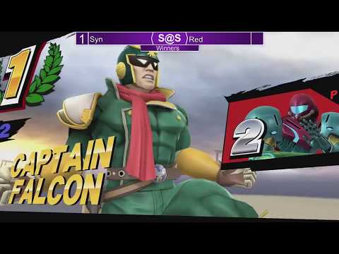 Smash@Sunken #53 - Syn (Captain Falcon) vs Red (Samus) - Wii U Singles Winners