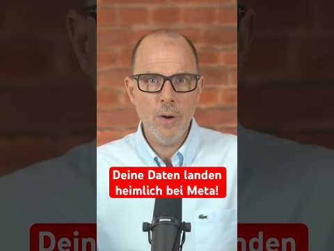 Deine Daten landen heimlich bei Meta - ohne Zustimmung. Gehe jetzt dagegen vor! | WBS.LEGAL #shorts