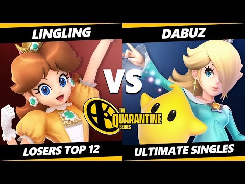 May Major Losers Top 12 - LingLing (Daisy) Vs. Dabuz (Rosalina) Smash Ultimate - SSBU