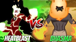 Heatblast vs BhasmaBen 10 vs my name is Raj part-2