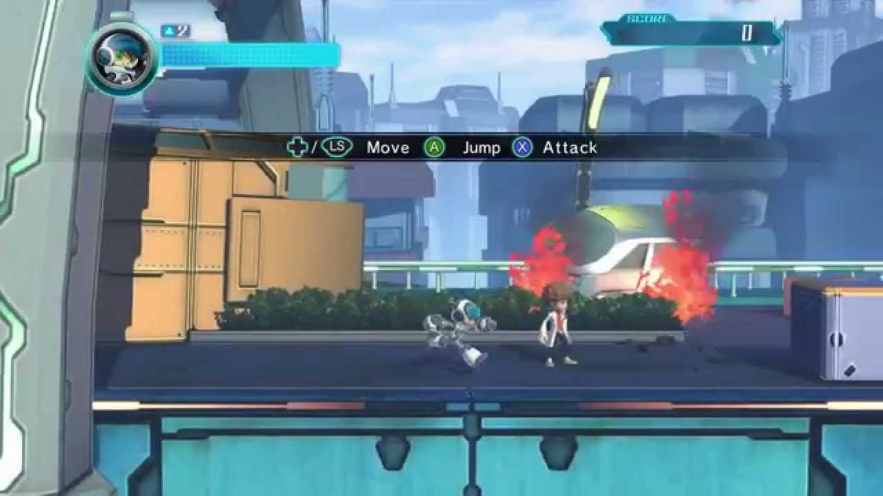 Mighty No. 9 : Opening stage speedrun - YouTube