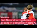 Zo klonk de 2-2 van Mark Diemers bij Feyenoord-AZ op Radio Rijnmond