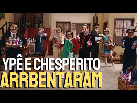 Chaves no comercial da Ypê? Sim! E foi massa!