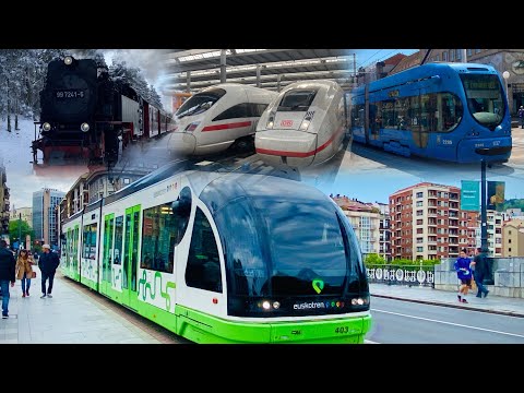 On the Railroad - auf den Schienen unterwegs 🚅🚂🚄🚃🚞🚉#railroad #train #trainvideo #europe #schienen 