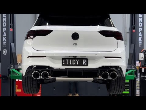 World Exclusive, 1st MK8 Golf R to install the new X-Force Varex System!