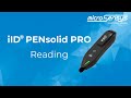 Reading with the iID® PENsolid PRO