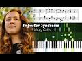 Sidney Gish Impostor Syndrome Piano Tutorial With Sheet Music