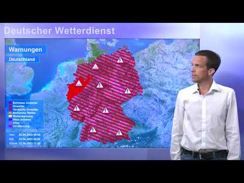 22.06.2023 Unwetterinformation - Deutscher Wetterdienst (DWD)