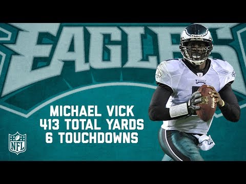 Michael Vick's 6 Touchdown, 413-Yard Game | Full Highlights | Eagles vs. Redskins (2010) | NFL
