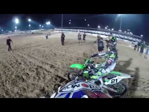 MXGP of Qatar 2014 GoPro - Gautier Paulin & Tyla Rattray - Motocross