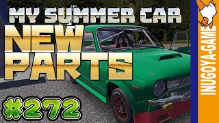 [MY SUMMER CAR実況]サイドスカート！アンテナ！マフラーカッター！#272