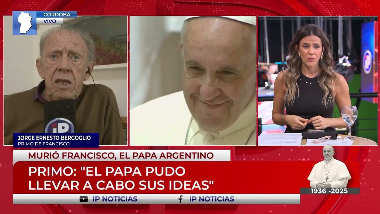 Jorge Ernesto Bergoglio, primo del Papa Francisco, vive en  Cordoba  nos cuenta su relacion