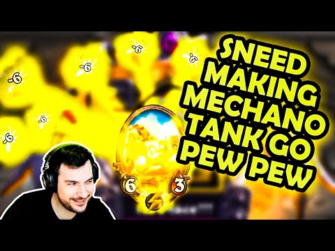 Sneed Is The Master Of Mechano Tank!! | Hearthstone Battlegrounds
