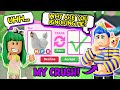 IGNORING MY *CRUSH* for 24 HOURS then SURPRISING HIM with his *DREAM PET* in Adopt Me Roblox! *cute*