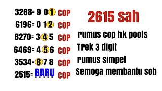HK malam ini || Senin 12 Oktober 2026 || #tunggal || cop || kepala || ekor || po