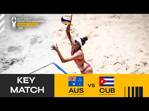 Clancy/Mariafe 🇦🇺 vs. Leila/Lidy 🇨🇺 - Pool Play Highlights Rome 2022 #BeachWorldChamps
