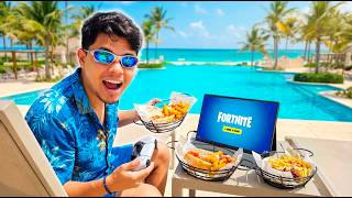 PASSEI 24hrs em um RESORT NO CARIBE 🔥