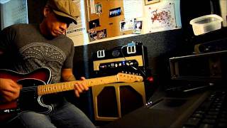 Video thumbnail for RJ Ronquillo - 65 Amps Lil Elvis and Fender JD Tele by R.J. Ronquillo