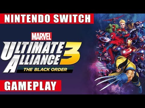 Marvel Ultimate Alliance 3: The Black Order Nintendo Switch Gameplay