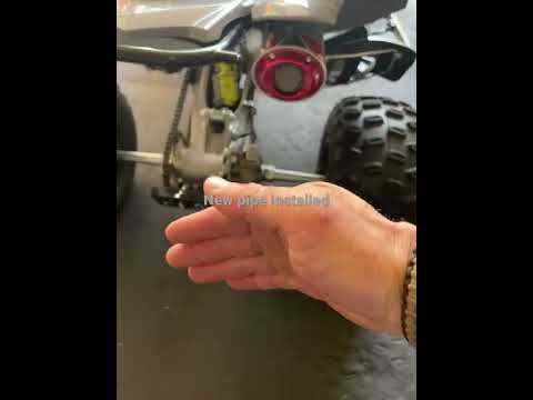 Yamaha Raptor 700r Big Gun Evo R exhaust installed