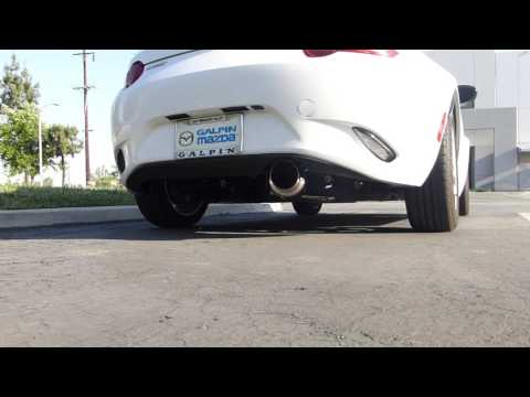 Invidia N1 Catback Exhaust for 2016 Mazda MX5 Miata