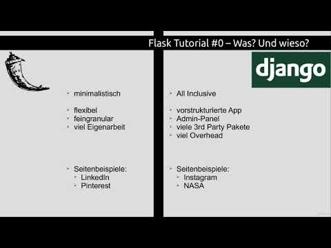 Webentwicklung mit Python Flask - learn Web Development