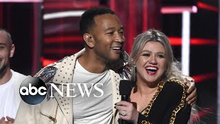 Legend, Clarkson criticized for new ‘Baby, It’s Cold Outside’ | ABC News