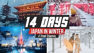 How to Spend 14 Days in Japan This Winter 2024 - A Winter Japan Travel Itinerary &amp;amp; Top Things to Do