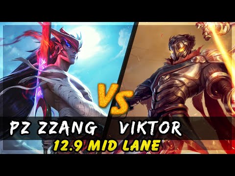 Pz Zzang - Yone vs Viktor MID Patch 12.9 - Yone Gameplay