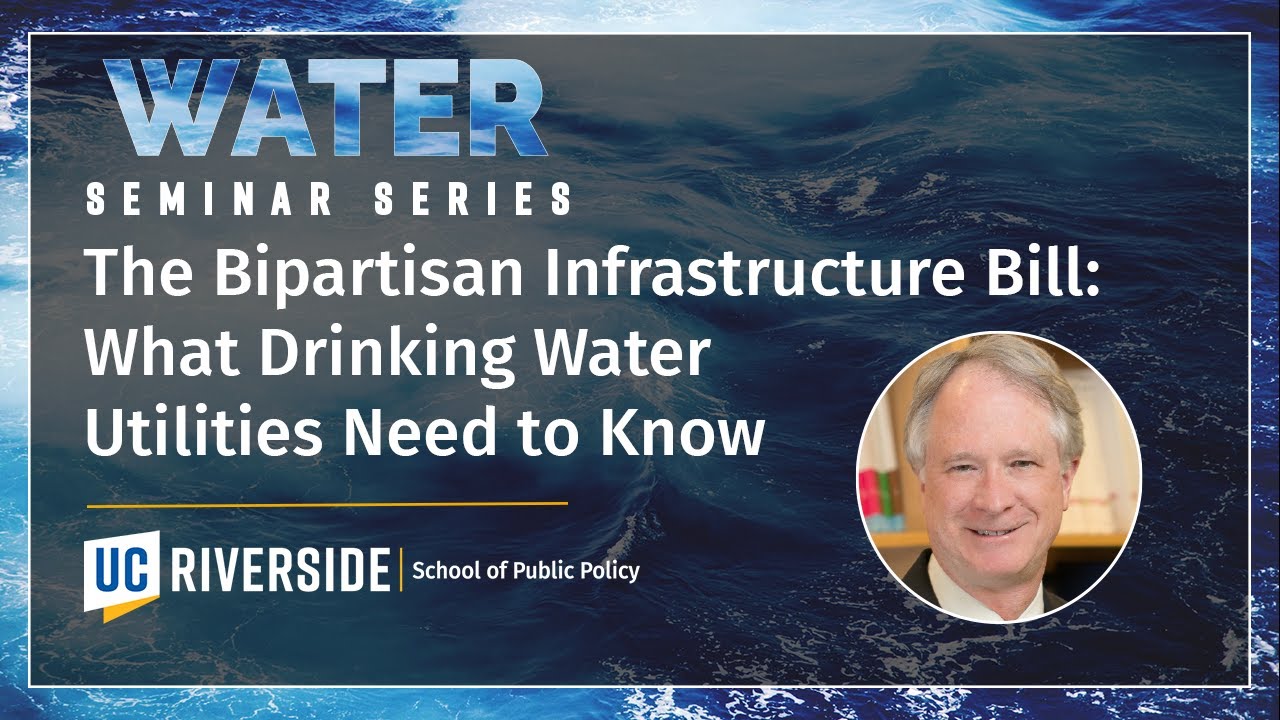 The Bipartisan Infrastructure Bill: What Drinking Water Utilities Need to Know