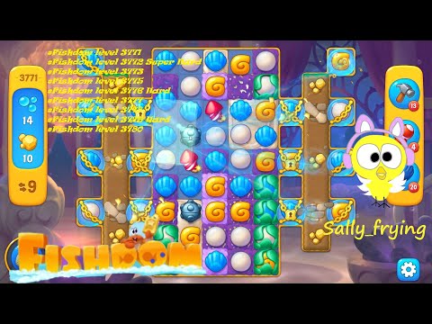 Fishdom level 3771 to 3780