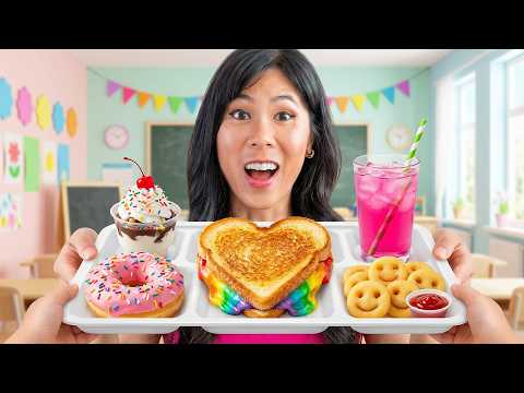 I Made EVERY Grade's DREAM SCHOOL LUNCH!🍴