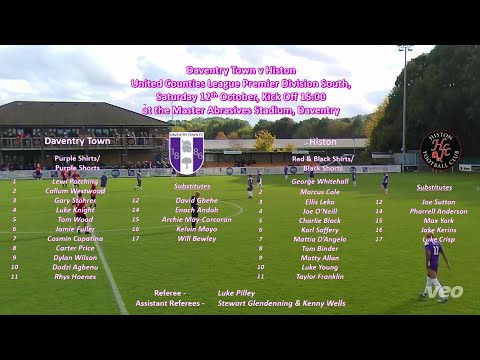 Daventry Town v Histon - UCL (12102024)