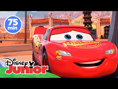 PIXAR CARS: en la carretera. Las mejores aventuras de Rayo y Mate 🚗❤️ | @DisneyJuniorES